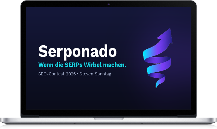 Serponado – eigenes SEO-Tool, Screenshot
